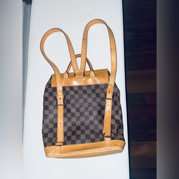 LOUIS VUITTON BACKPACK DAMIER EBENE - Picture 7 of 17
